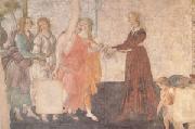 A Young Woman Receives Gifts from Venus and the Three Graces (mk05) Sandro Botticelli